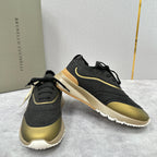 Grey Wool Lug-Sole Runner - Men's