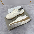 Grey Knit Lug-Sole Runner - Men's