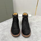 Brown Suede Hiker Lace-Up Boot - Men's