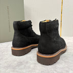 Brown Suede Hiker Lace-Up Boot - Men's