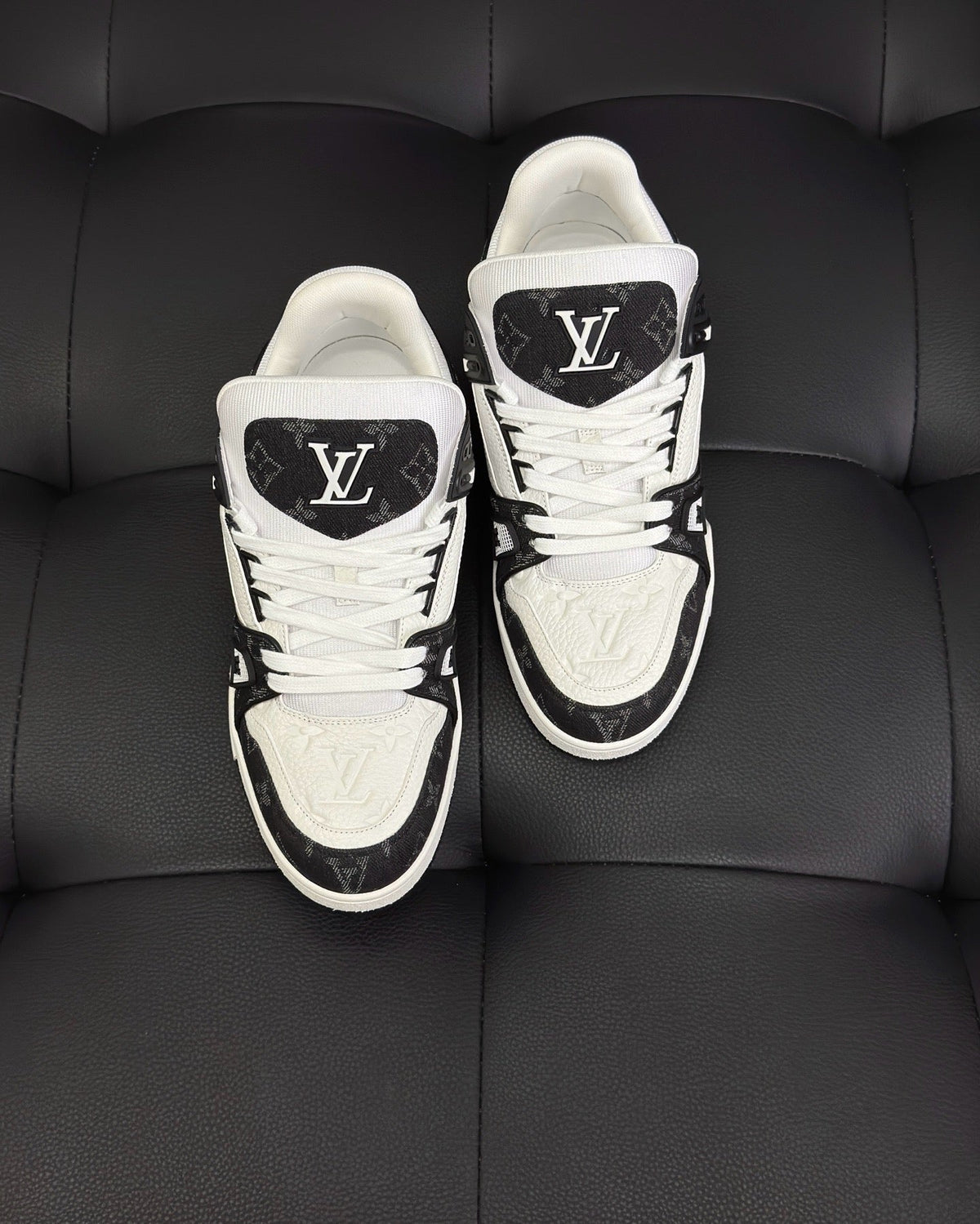 Black and White Sneakers