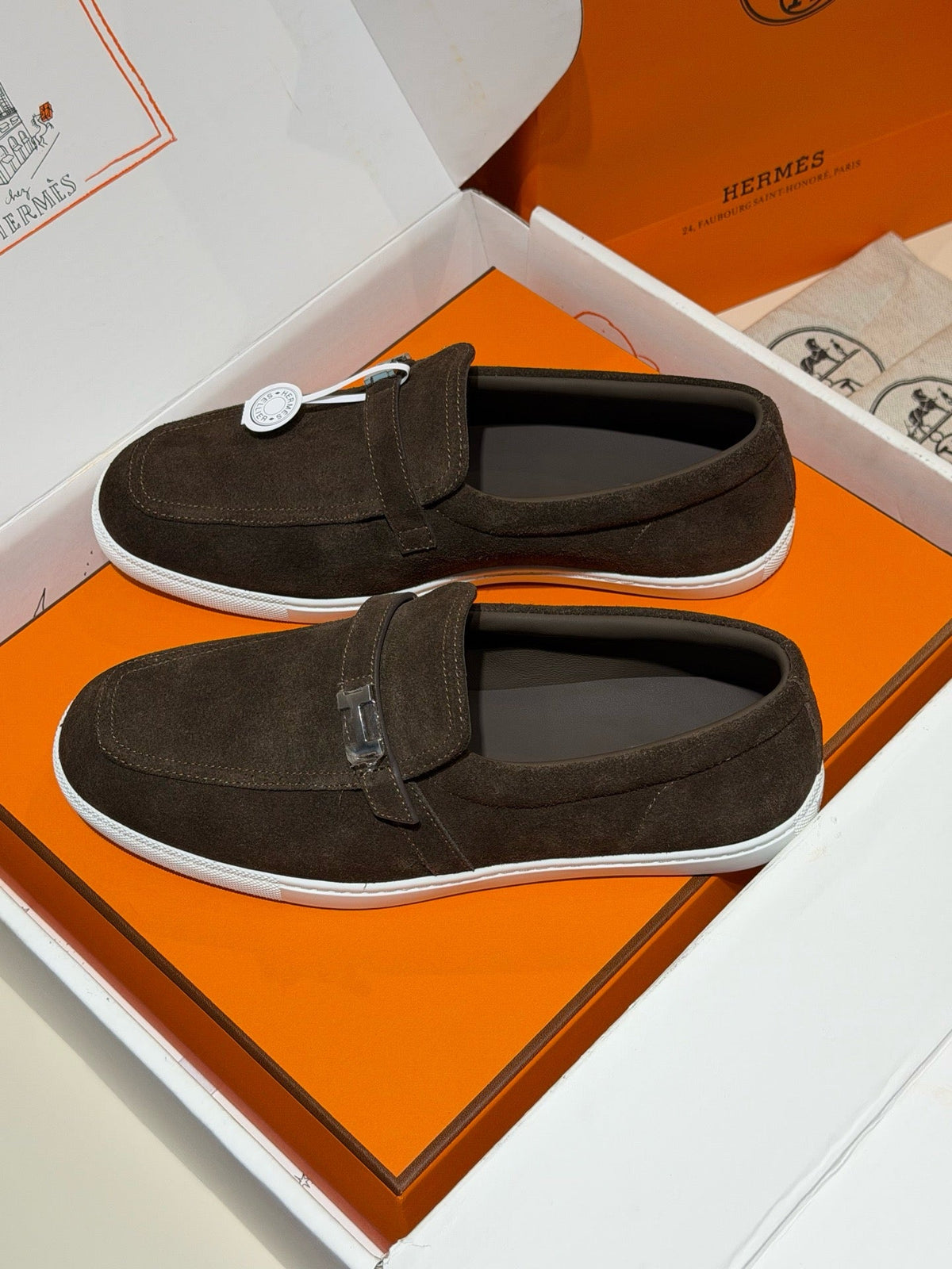 Navy Suede Tassel Loafer - Men's
