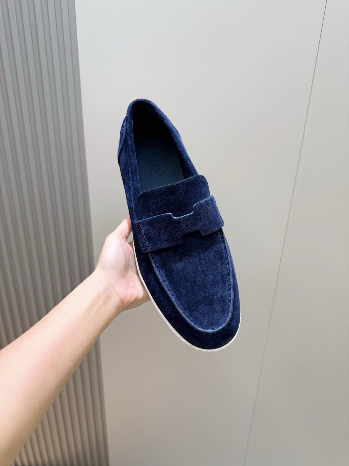 Steel Dark Brown and Black Loafers - Men's