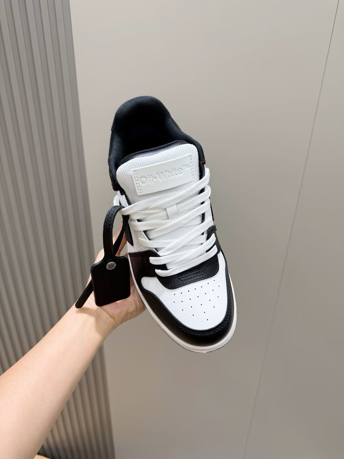 Black and White Sneakers