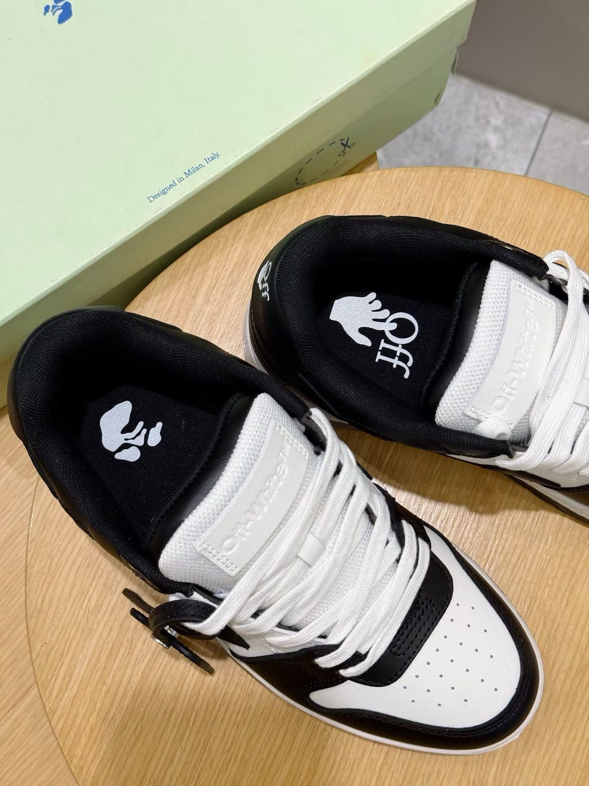 Black and White Sneakers