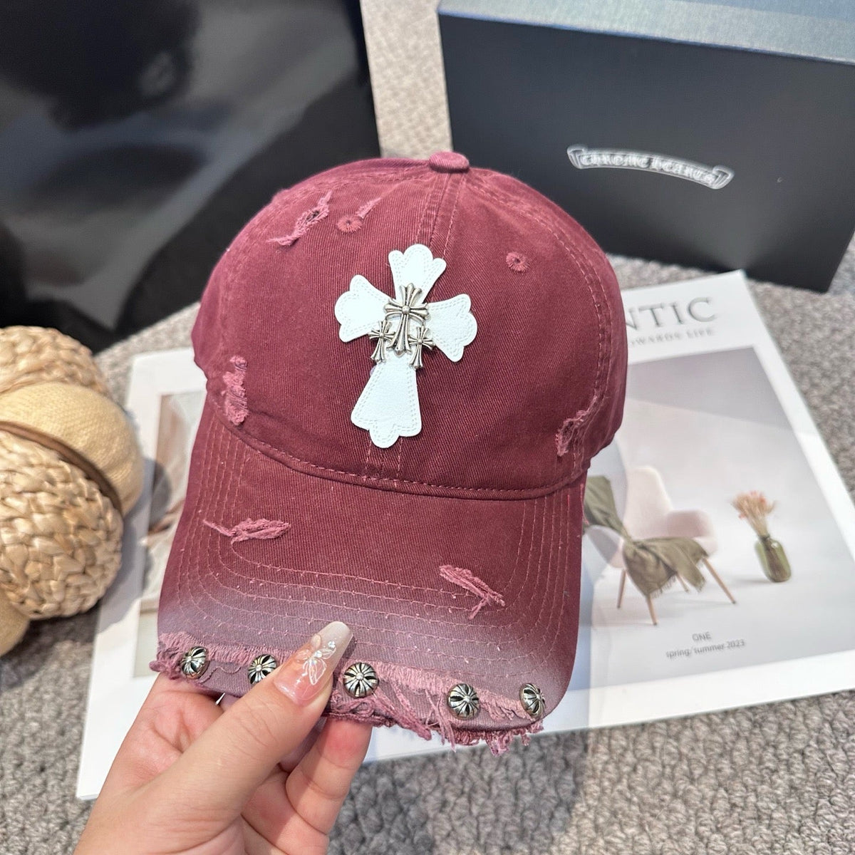 Black and Khaki Cap