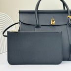 And Black Tote Bag