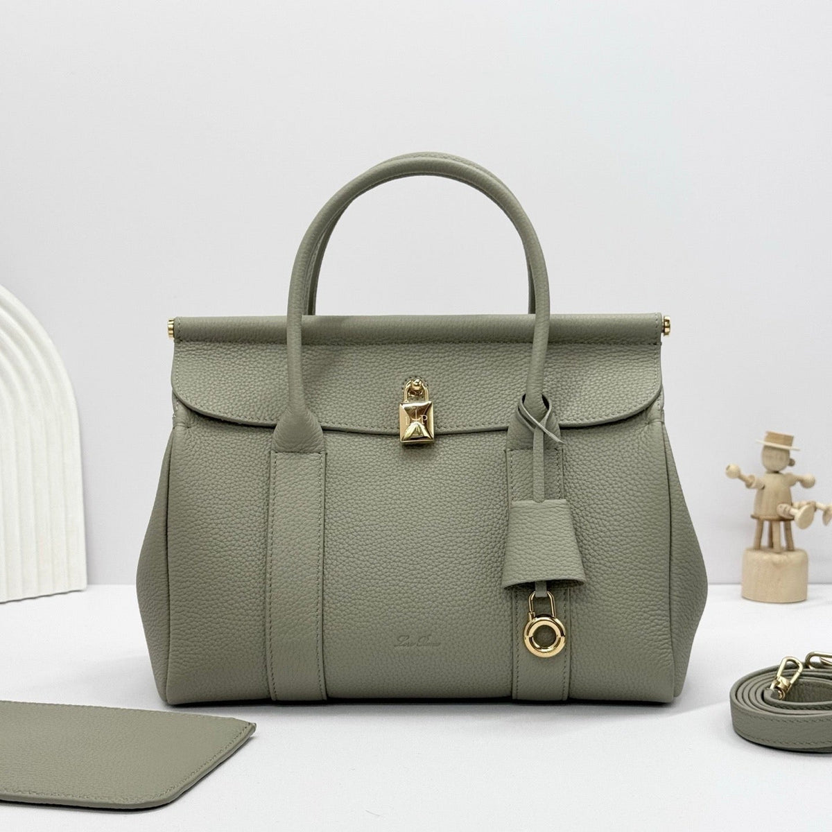 Grey Tote Bag