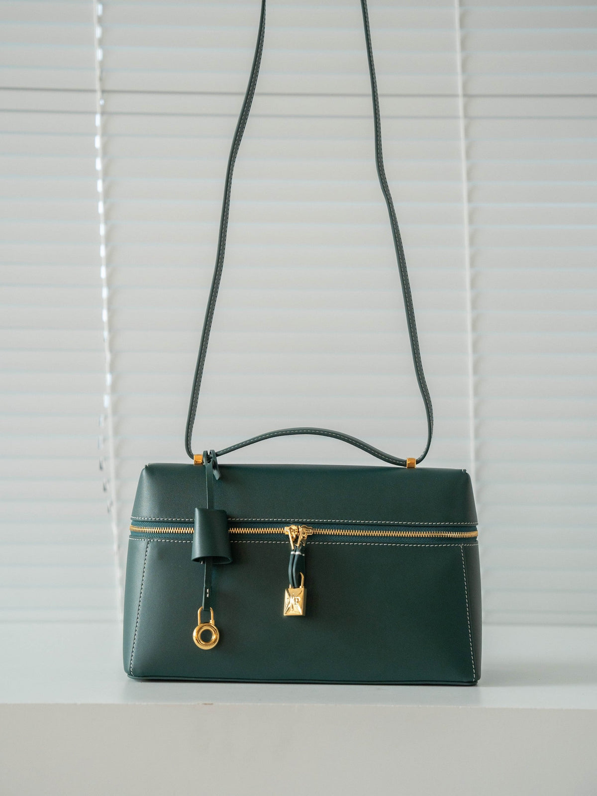 Dark Green Crossbody Bag