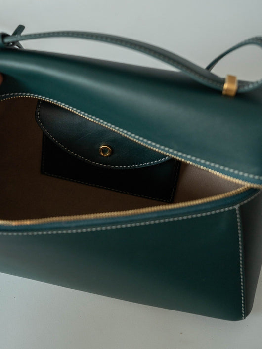 Dark Green Crossbody Bag
