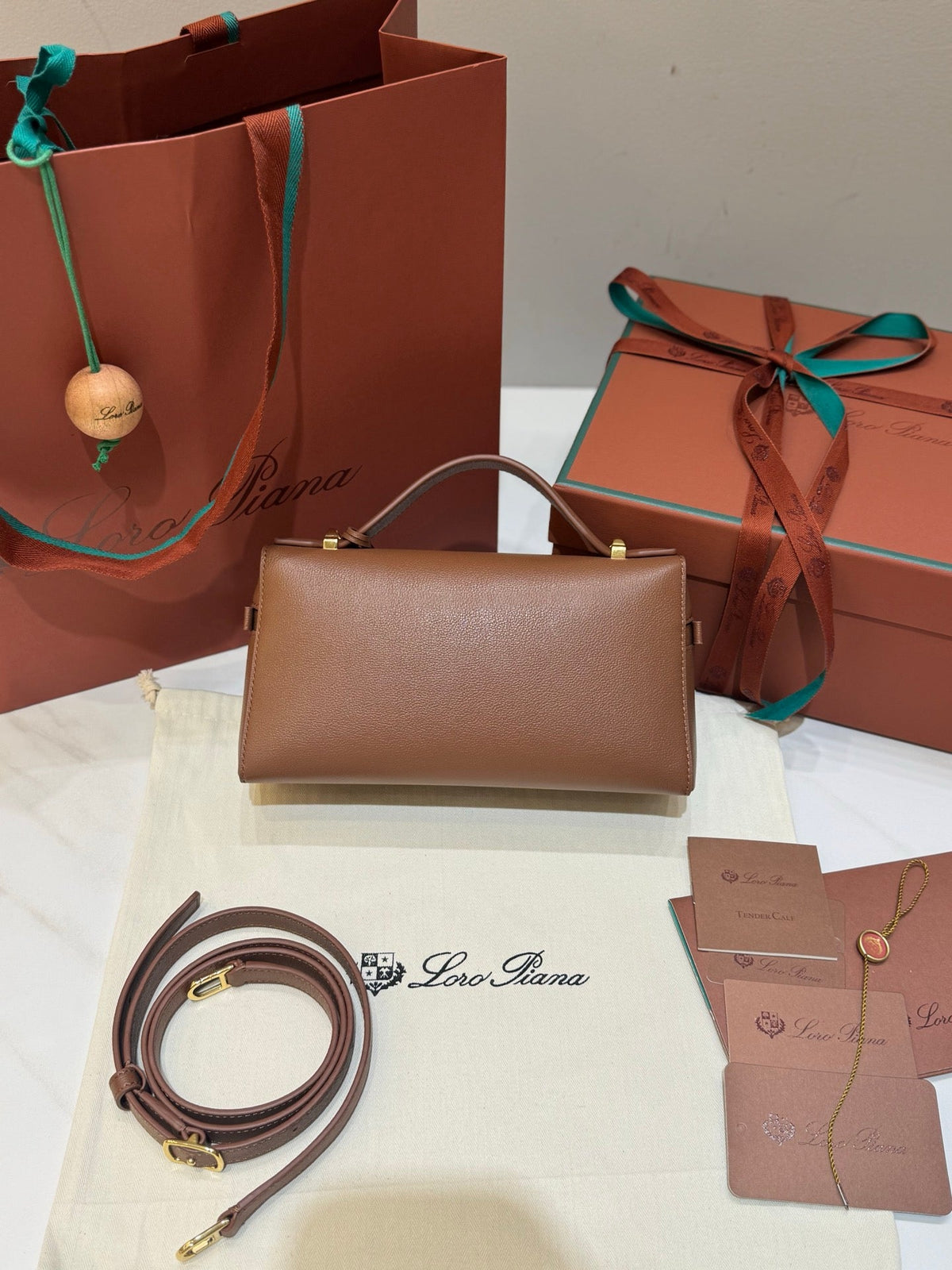 Black and Brown Bag