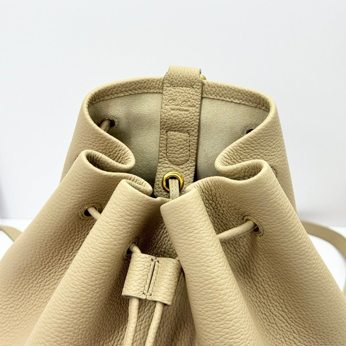 Black and Brown Bucket Bag