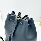 Black and Brown Bucket Bag