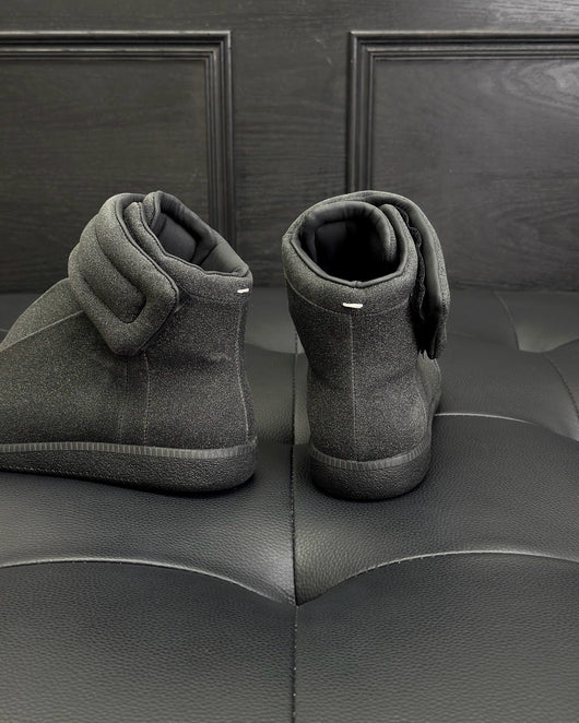 Dark Grey and White Sneakers