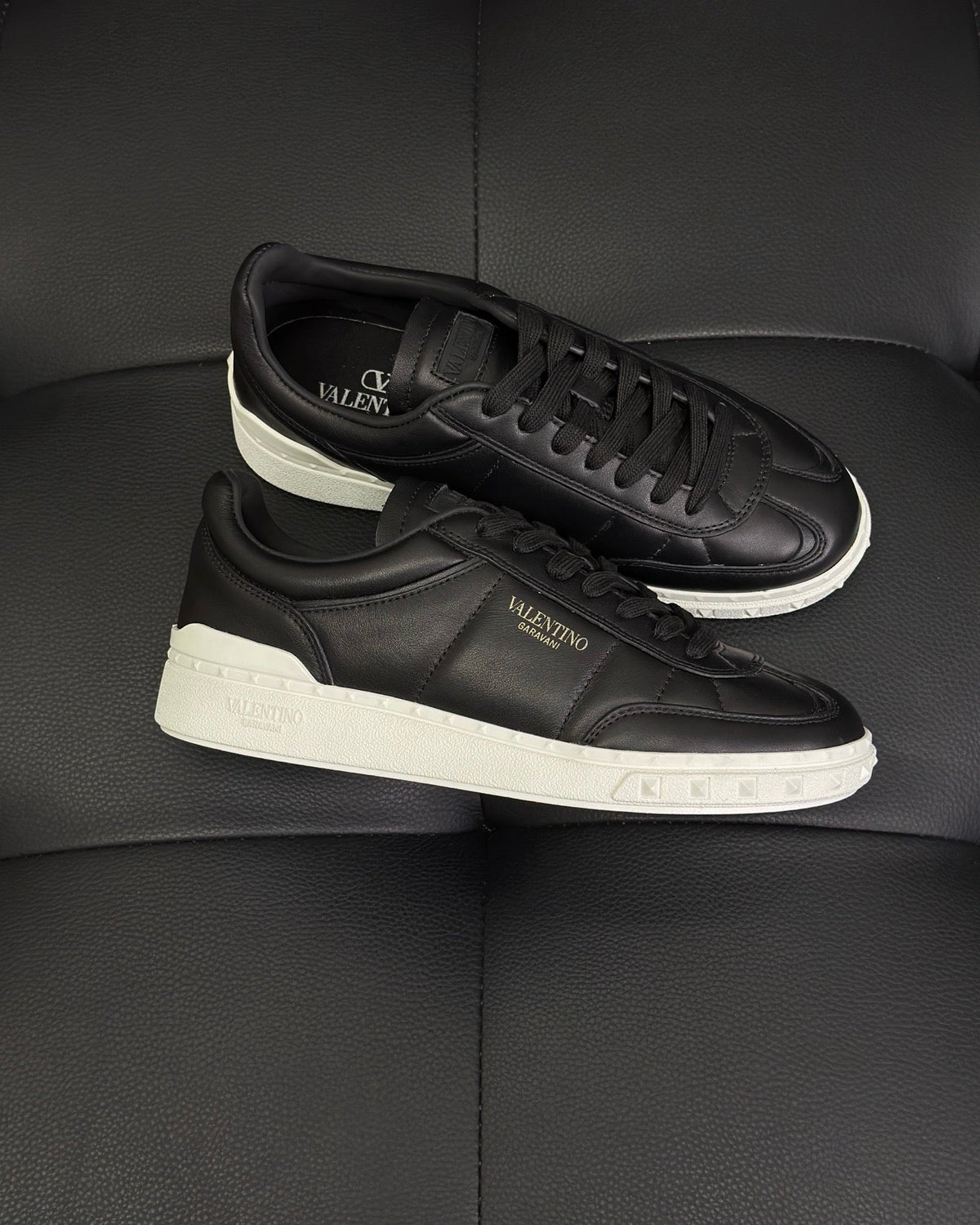 Black and White Sneakers