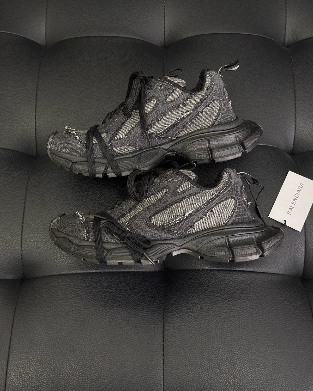 Black and Grey Sneakers