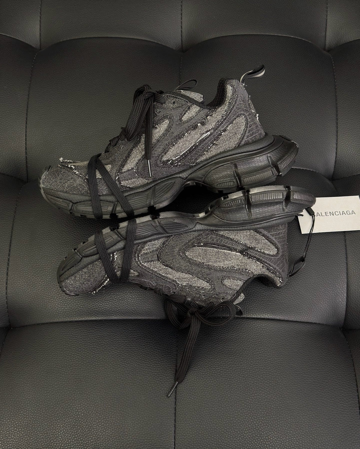 Black and Grey Sneakers