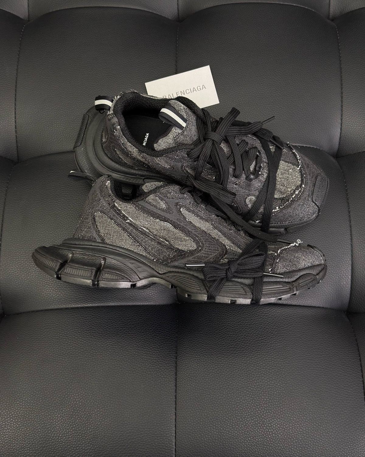 Black and Grey Sneakers