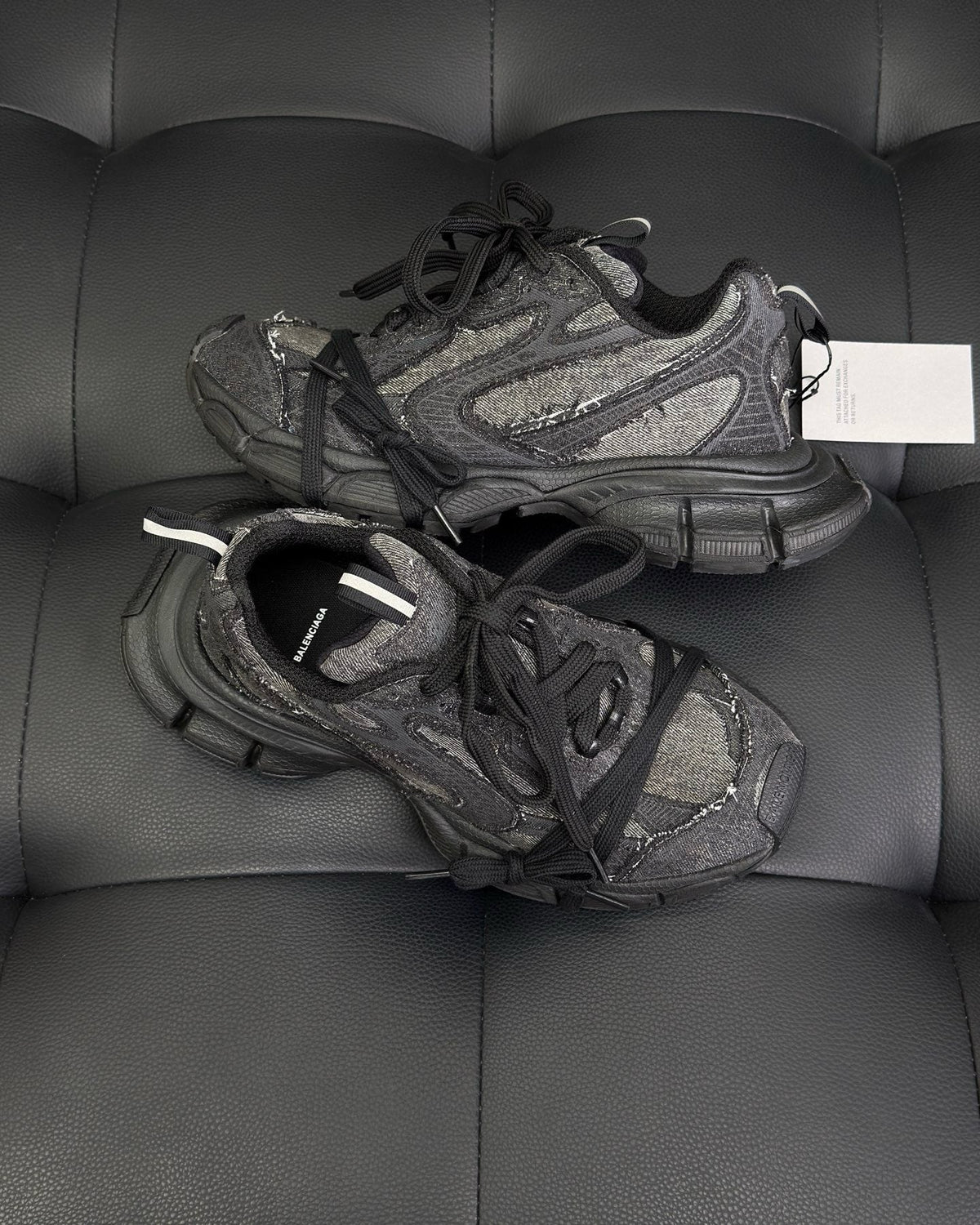 Black and Grey Sneakers