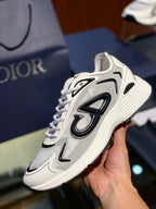 Mesh Runner Cream Sneakers - Men's