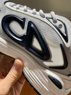 Mesh Runner Cream Sneakers - Men's