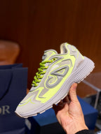 Mesh Runner Cream Sneakers - Men's