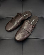 Dark Brown Mules