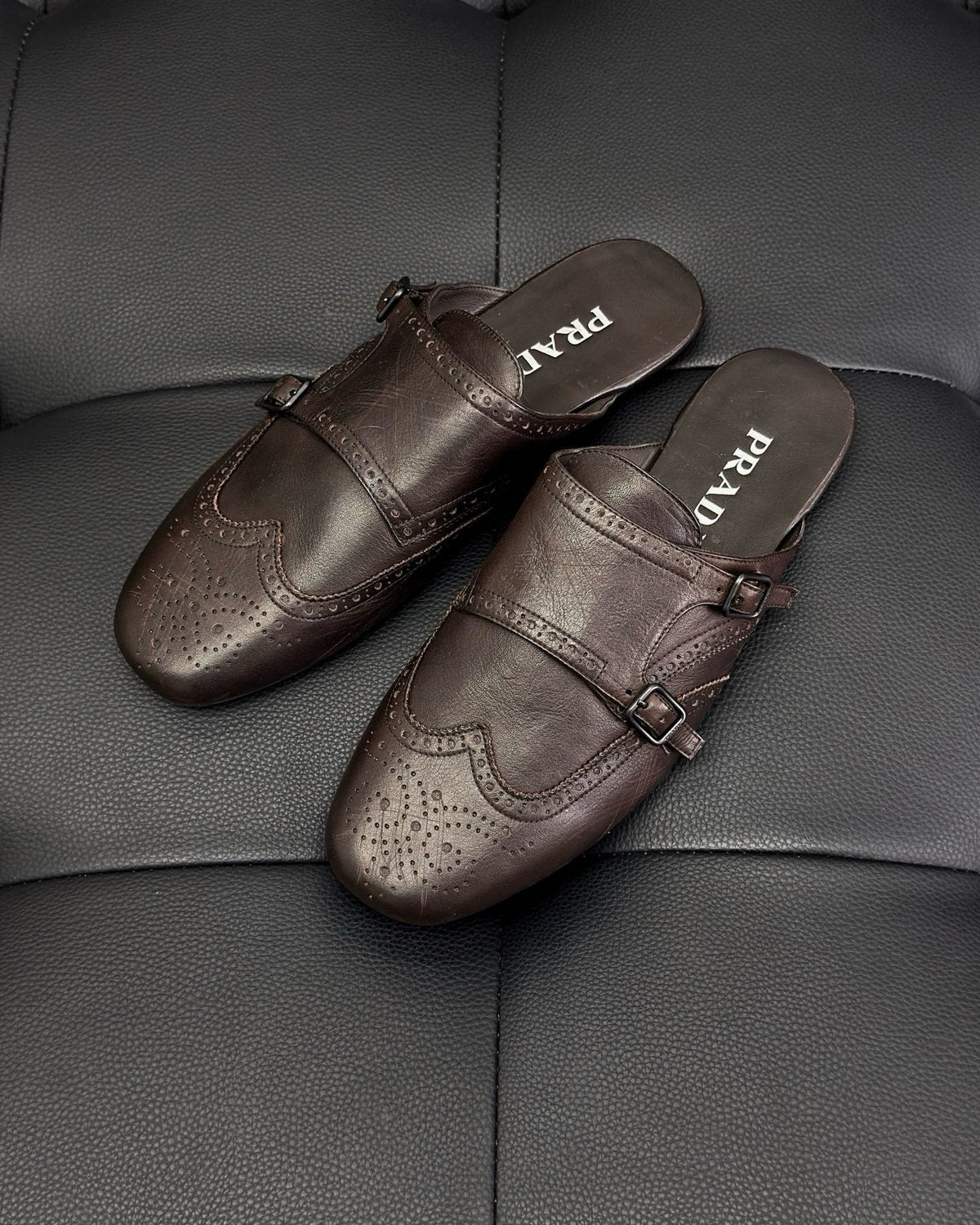 Dark Brown Mules
