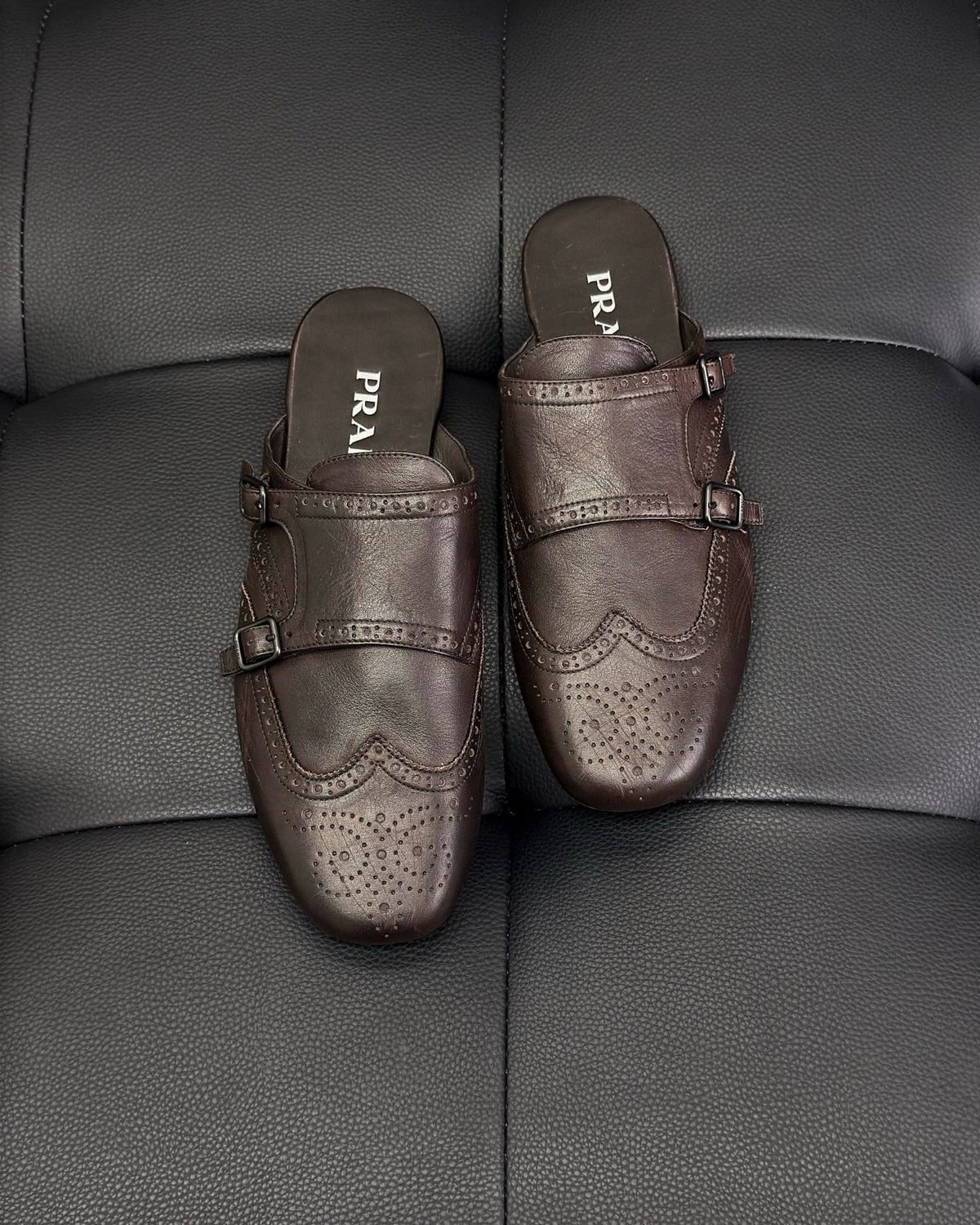 Dark Brown Mules