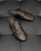 Dark Brown Mules