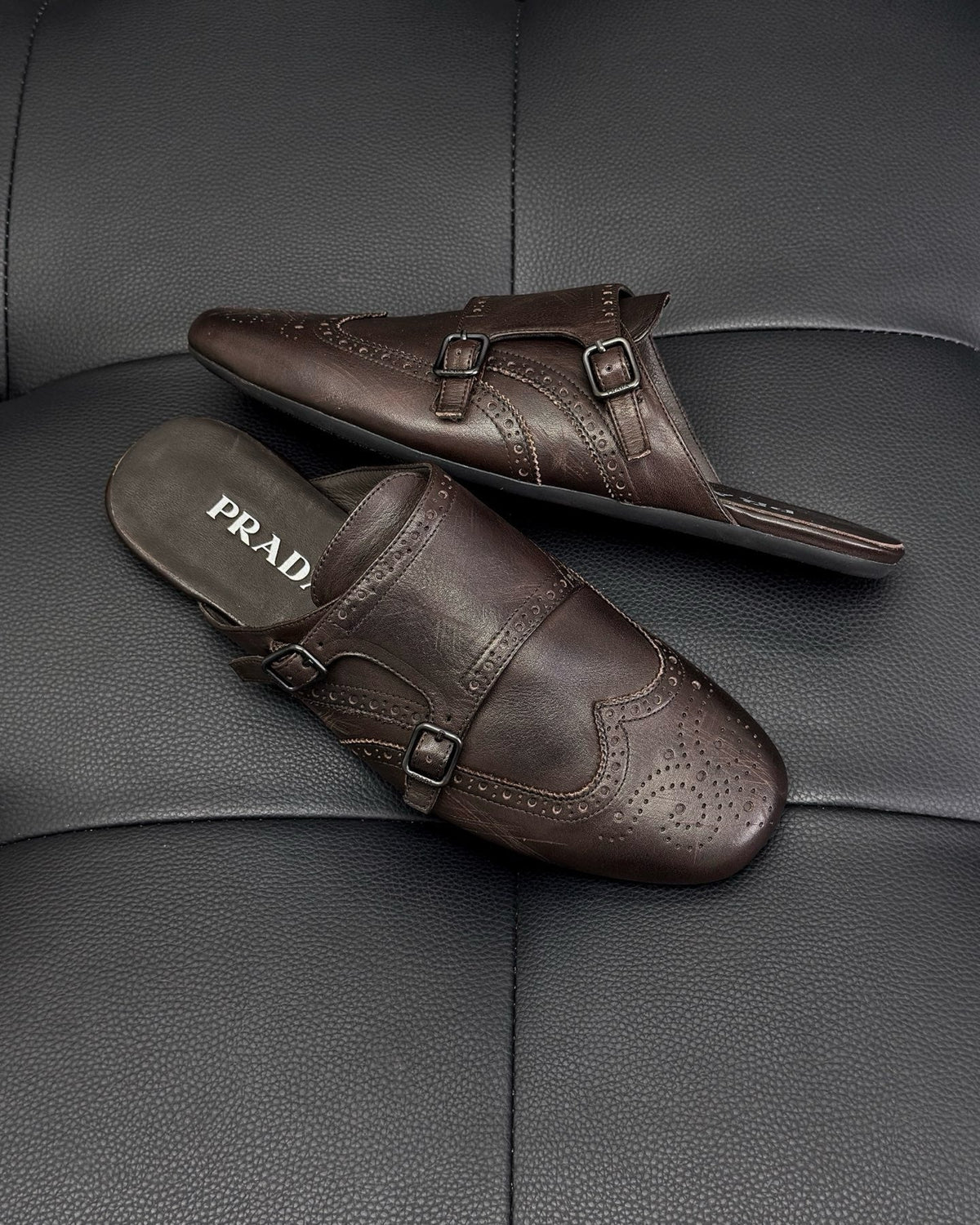 Dark Brown Mules