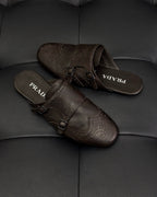 Dark Brown Mules