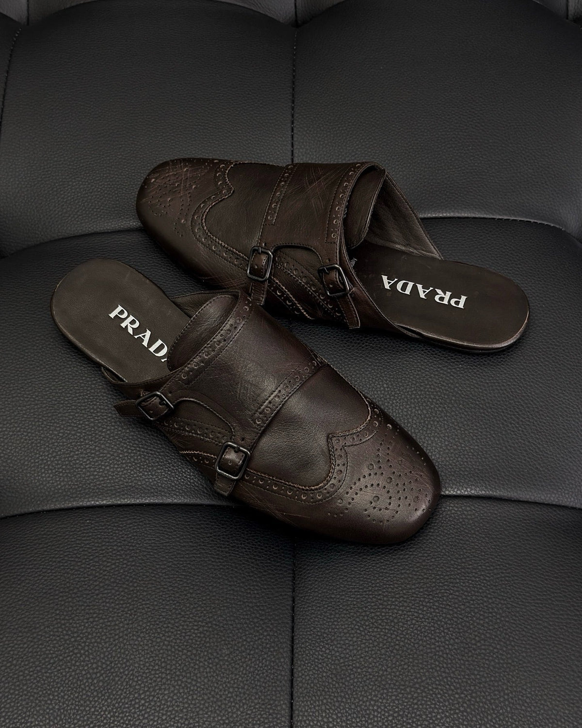Dark Brown Mules
