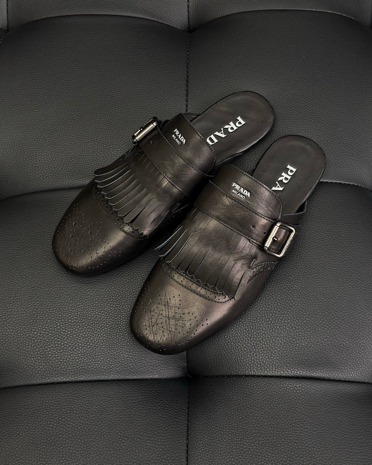 Dark Brown Mules