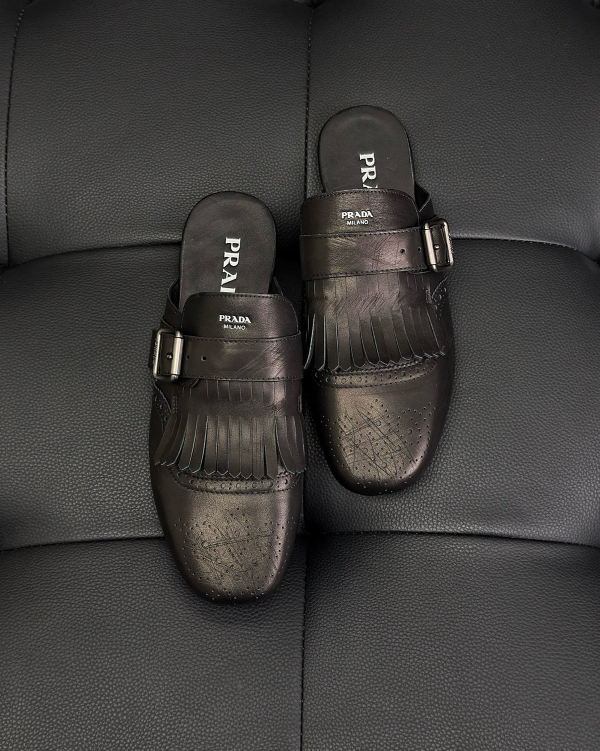 Dark Brown Mules