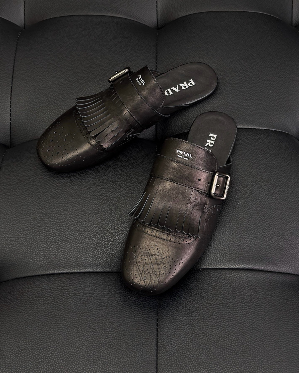 Dark Brown Mules