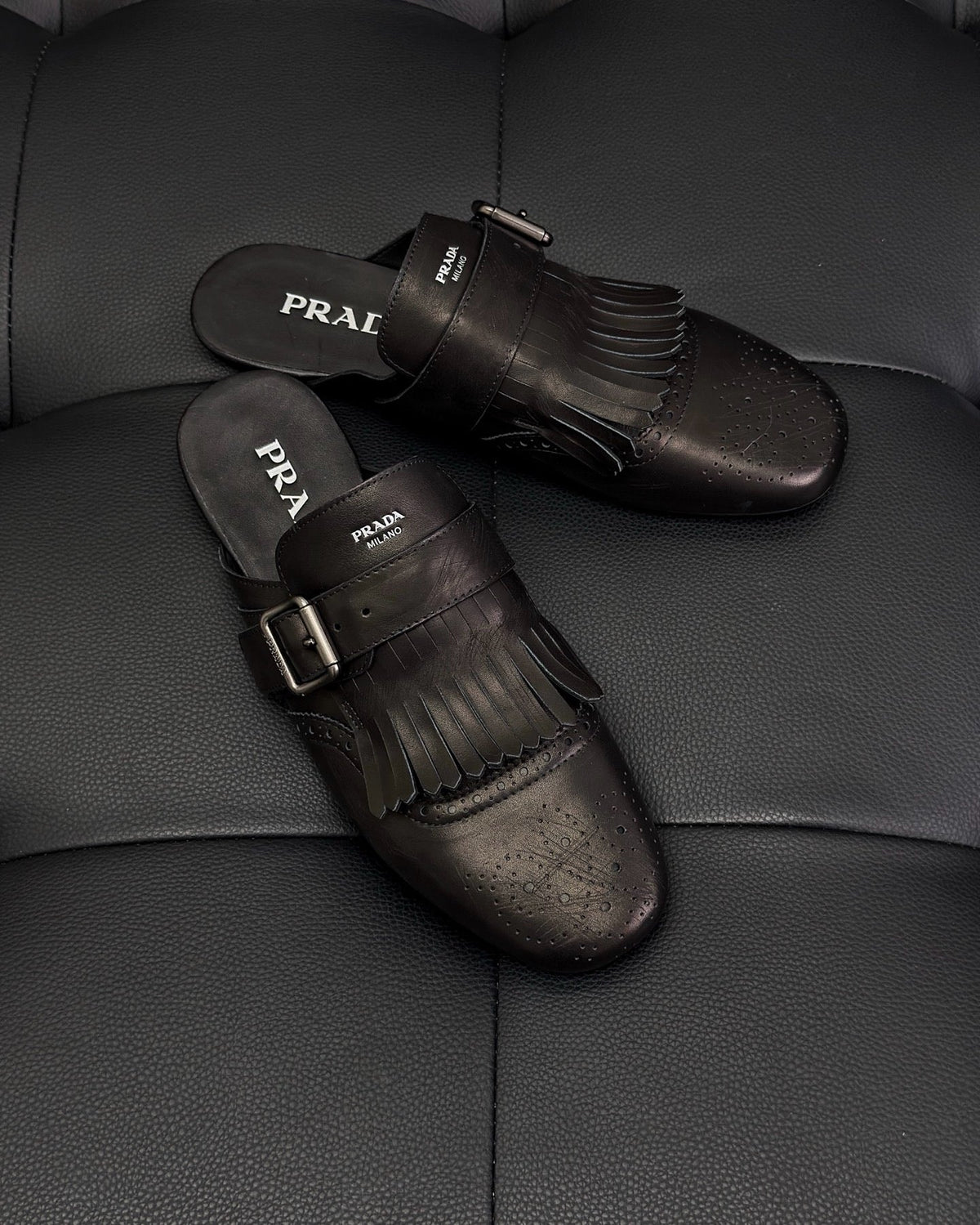 Dark Brown Mules