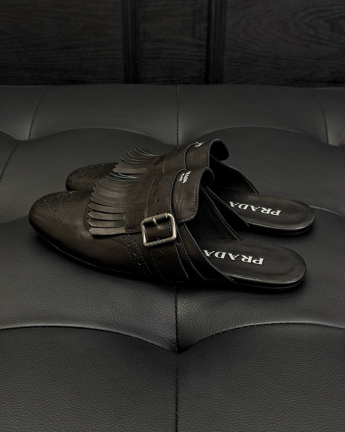Dark Brown Mules