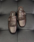 Dark Brown Mules