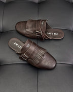 Dark Brown Mules