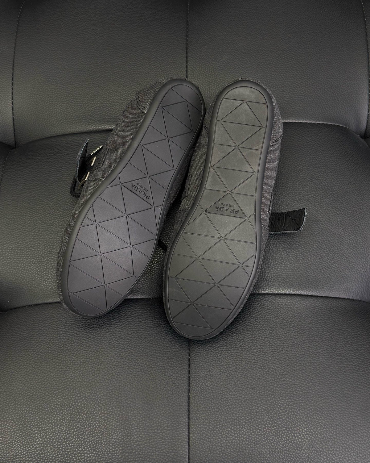 Grey Suede Double Buckle Monk - Men's
