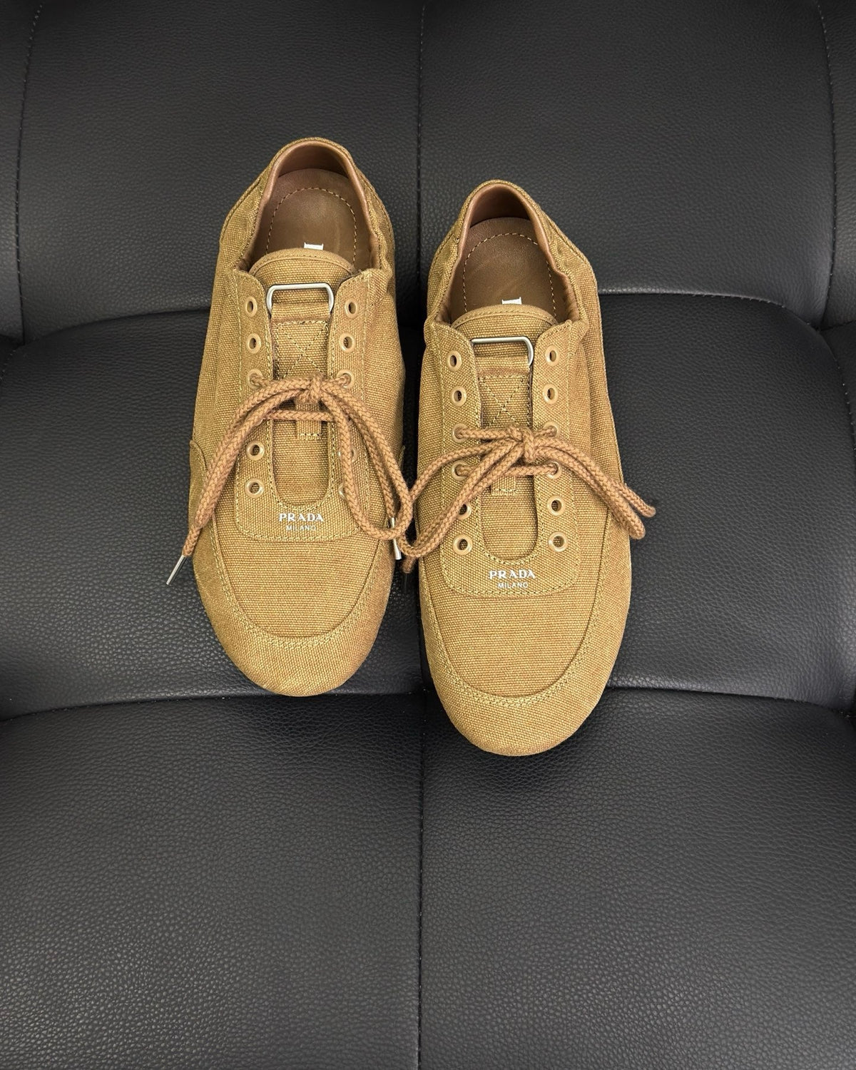 Grey Suede Double Buckle Monk - Men's
