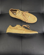 Grey Suede Double Buckle Monk - Men's