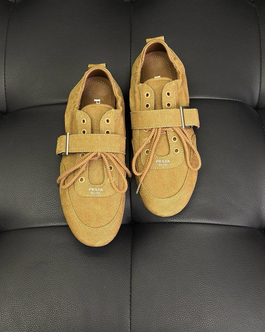 Camel Suede Double Buckle Monk - Men's