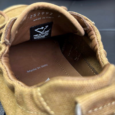 Camel Suede Double Buckle Monk - Men's