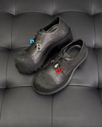 Black Derby Shoes - Men's