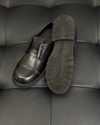 Black Derby Shoes - Men's