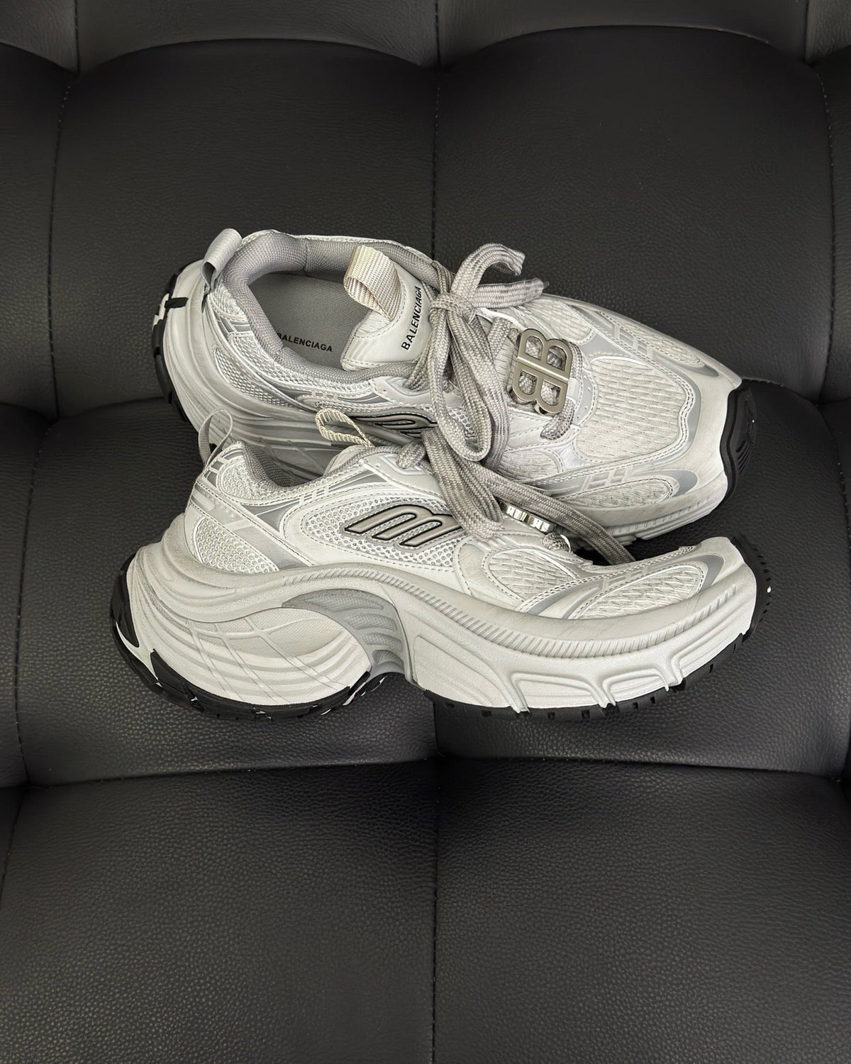 Black and White Sneakers