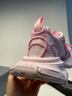 Pink Mesh Panelled Chunky - Women's