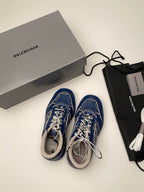Blue and Pink Sneakers